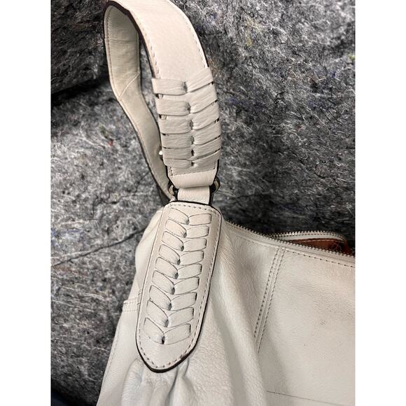 Leather Purse -B MAKOWSKY -Hobo Handbag with Adj Shoulder Strap - Picture 10 of 10